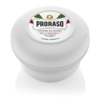 White Line Shaving Soap In a Jar Skūšanās ziepes jutīgai ādai, 150 ml 