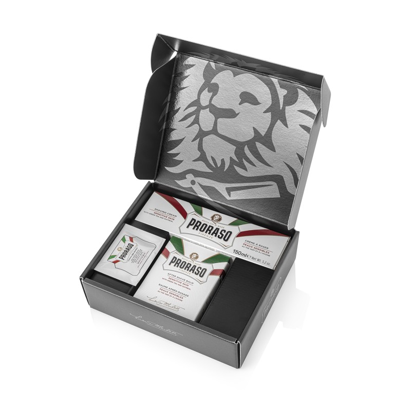 Duo Pack Sensitive Shaving Cream & Balm Skūšanās komplekts, 1 gab.