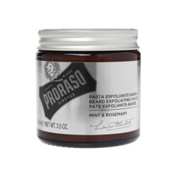 Beard Exfoliating Scrub Piparmētru un rozmarīna aromāta bārdas skrubis, 100 ml 