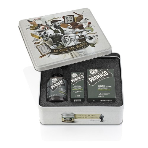 Cypress & Vetyver Vintage Beard Care Kit Vintāžas stila bārdas komplekts, 1 gab.