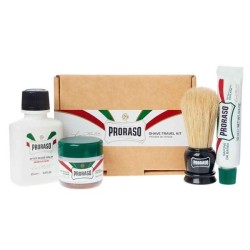 Travel Shaving Kit Skūšanās komplekts ceļojumiem, 1 gab. 
