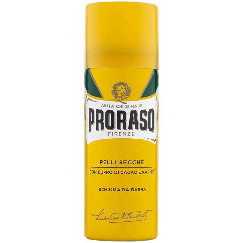 Yellow Shaving Foam Nourishing & Regenerating Atjaunojošas un barojošas skūšanās putas, 400 ml