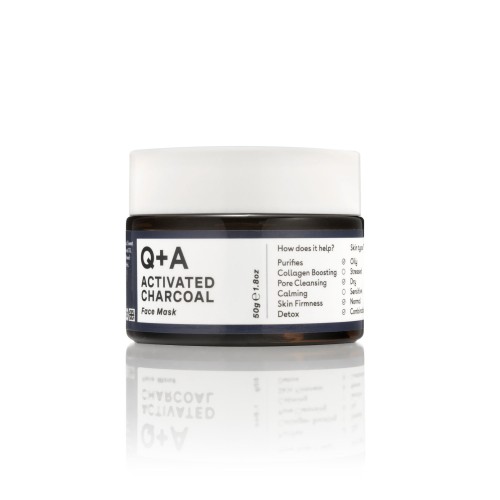 Activated Charcoal Detox Face Mask Attīroša sejas maska ar aktivēto ogli, 50 g