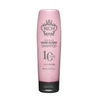 Pure Luxury Silver Blonde Shampoo Maigs attīrošs matu līdzeklis, kas novērš dzelteno krāsu, 250ml 