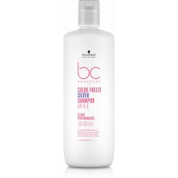 BC Color Freeze Silver Shampoo Sidabro atspalvį suteikiantis šampūnas, 1000ml 