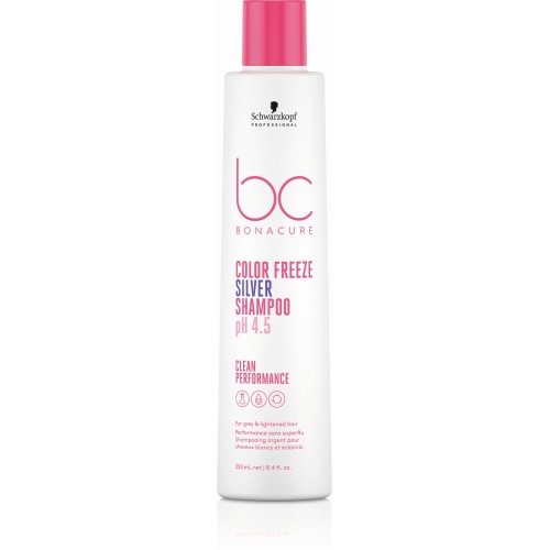 BC Color Freeze Silver Shampoo Sidabro atspalvį suteikiantis šampūnas, 250ml