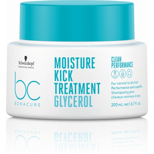 BC Moisture Kick Treatment Drėkinamoji plaukų kaukė, 200 ml