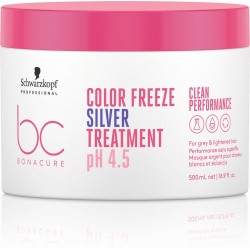 BC Color Freeze Silver Treatment Sidabrinė kaukė šviesintiems plaukams, 500ml 