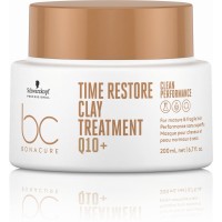 BC Time Restore Clay Treatment Q10+ Atkuriamoji molio kaukė, 200ml 