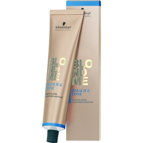 Blond Me Bleach & Tone Matt Ash Plaukų balinimui ir tonavimui skirta priemonė, 60ml