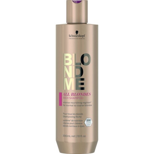 Blond Me All Blondes Rich Shampoo Maitinamasis šampūnas šviesintiems plaukams, 300ml