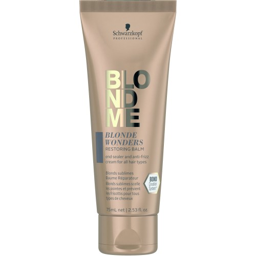 Blond Me Blonde Wonders Restoring Balm Atkuriamasis plaukų balzamas, 75ml