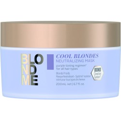 Blond Me Cool Blondes Neutralizing Mask Geltonus atspalvius neutralizuojanti kaukė, 200ml 