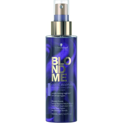 Blond Me Cool Blondes Neutralizing Spray Conditioner Purškiamas tonuojantis kondicionierius, 150ml
