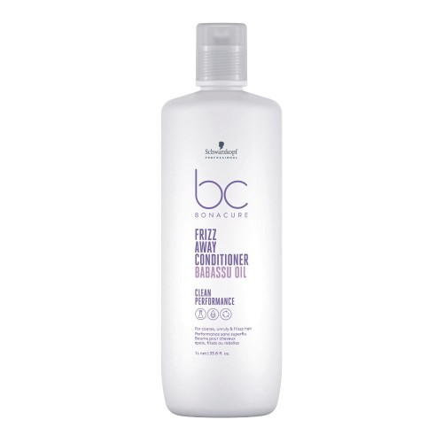 BC Frizz Away Conditioner Glotninantis kondicionierius nepaklusniems plaukams, 1000ml