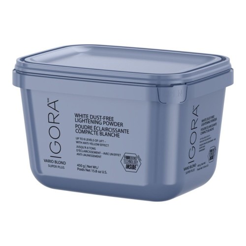 Igora Vario Blond Super Plus White Dust-Free Lightening Powder Balti plaukų šviesinimo milteliai, 450g 
