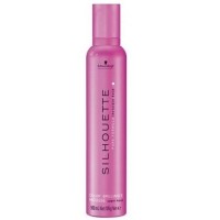 Silhouette Color Brilliance Mousse Super Hold Stiprios fiksacijos putos dažytiems plaukams, 500ml 