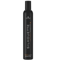 Silhouette Mousse Super Hold Itin stiprios fiksacijos plaukų formavimo putos, 500ml 
