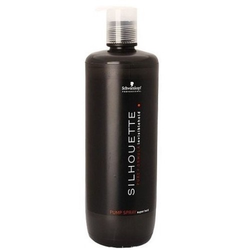 Silhouette Plump Spray Super Hold Mechaninis, stiprios fiksacijos plaukų lakas, 1000ml
