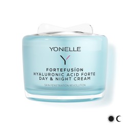 Fortefusion Hyaluronic Acid Forte Day & Night Cream Mitrinošs dienas & nakts sejas krēms, 55 ml 
