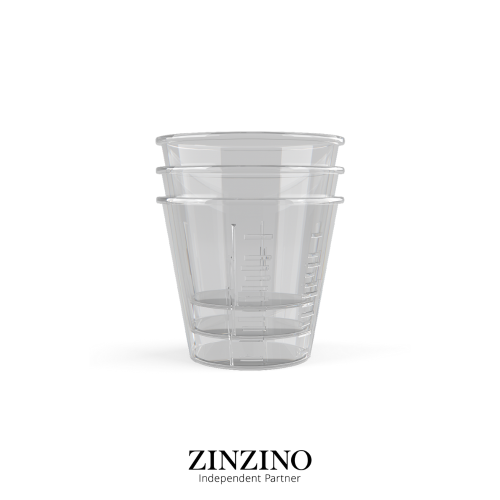 Dosage Cups mazgājamas plastmasas dozēšanas, 10vnb
