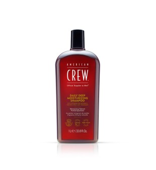American Crew Daily Deep Moisturizing Shampoo Intensīvi mitrinošs šampūns, 1000 ml | inbeauty.lv