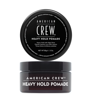 American Crew Heavy Hold Pomade Spēcīgas fiksācijas pomāde, kas piešķir spīdumu, 85 g | inbeauty.lv