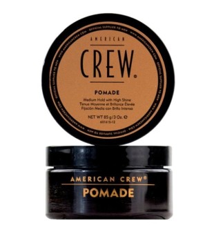 American Crew Pomade Vidējas fiksācijas pomāde, kas piešķir spīdumu, 85 g | inbeauty.lv