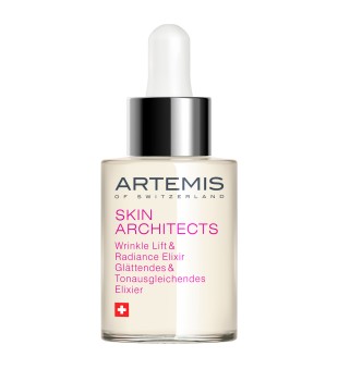 Artemis Skin Architects Wrinkle Lift & Radiance Elixir Mirdzumu piešķirošs pretgrumbu serums sejai, 30 ml | inbeauty.lv