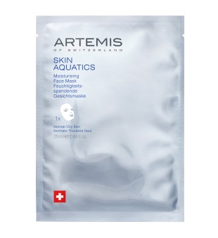 Artemis Skin Aquatics Moisturising Face Mask Mitrinoša lokšņu sejas maska, 20 ml | inbeauty.lv