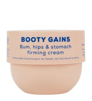 Bloom & Blossom BOOTY GAINS Bum, Hips & Stomach Firming Cream Stiprinošs ķermeņa krēms, 240 ml | inbeauty.lv