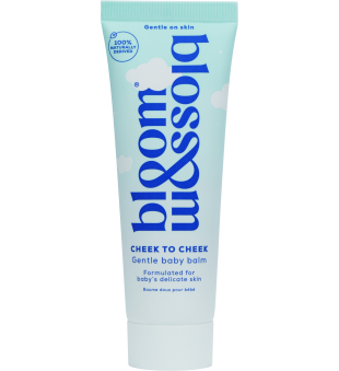 Bloom & Blossom CHEEK TO CHEEK Gentle Baby Balm Maigs nomierinošs balzams mazuļu ādai, 50 ml | inbeauty.lv