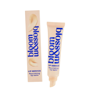 Bloom & Blossom LIP SERVICE Nourishing lip balm Barojošs lūpu balzams, 15 ml | inbeauty.lv