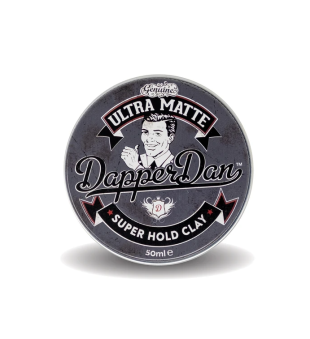 Dapper Dan Ultra Matte Super Hold Clay Īpaši stipras fiksācijas matējošs modelēšanas māls, 50 ml | inbeauty.lv