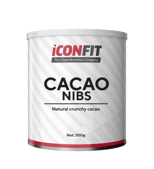 ICONFIT Cacao Nibs Kakao Pupiņas, 300g | inbeauty.lv
