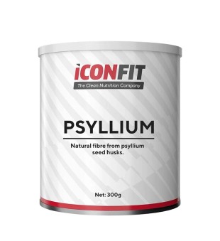 ICONFIT Psyllium Natūralios skaidulos Ceļtekas Sēklu Sēnalu Pulveris, 300g | inbeauty.lv