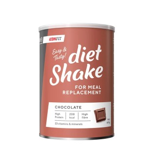 ICONFIT Diet Shake Chocolate Diētiskais kokteilis ar šokolādes garšu, 495g | inbeauty.lv