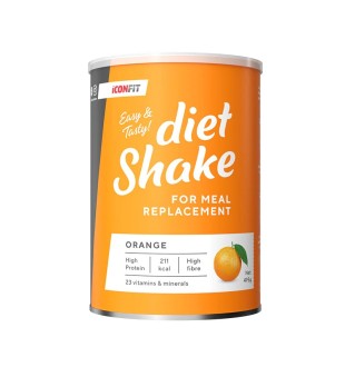 ICONFIT Diet Shake Orange Diētiskais kokteilis ar apelsīnu garšu, 495g | inbeauty.lv