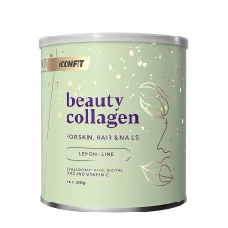 Beauty Collagen Lemon Lime Kolagēns ar citronu un laima garšu ādai, matiem un nagiem, 300g