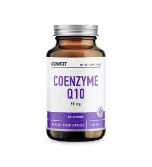 ICONFIT Coenzyme Q10 Premium Q10 Koenzīms, N90  | inbeauty.lv