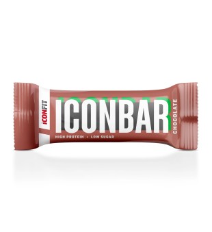 ICONFIT ICONBAR Double Chocolate Olbaltumvielu batoniņš, 45g | inbeauty.lv