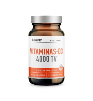 ICONFIT Vitamīns D3 4000SV, N90 | inbeauty.lv