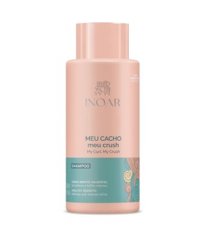 INOAR Meu Cacho Meu Crush Shampoo Šampūnas garbanotiems plaukams, 500 ml | inbeauty.lv