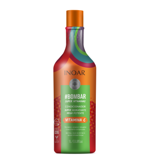 INOAR Bombar Super Vitamins Conditioner Ar vitamīniem bagātināts kondicionieris 1000ml | inbeauty.lv