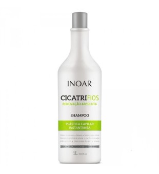 INOAR CicatriFios Shampoo - matu struktūru atjaunojošs šampūns 1000ml | inbeauty.lv