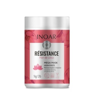 INOAR Resistance Flor de Lotus Mask Maska intensywnie regenerująca, 1000g | inbeauty.lv