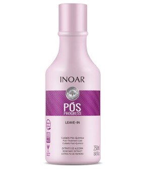 INOAR Pos Progress Leave-In Balsam bez spłukiwania po zabiegach z keratyną, 250ml | inbeauty.lv