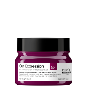 L'oreal Professionnel Curl Expression Intensive Moisturizer Mask Mitrinoša maska cirtainiem matiem 250ml | inbeauty.lv