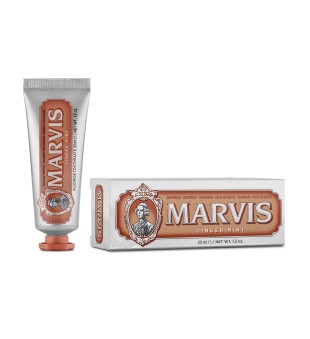 Marvis Ginger Mint Ingvera un piparmētru garšas zobu pasta, 25 ml | inbeauty.lv