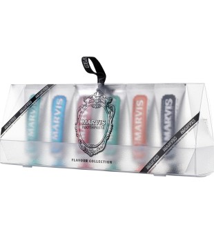 Marvis Toothpaste Flavor Collection Gift Zobu pastu dāvanu komplekts 6*25ml | inbeauty.lv